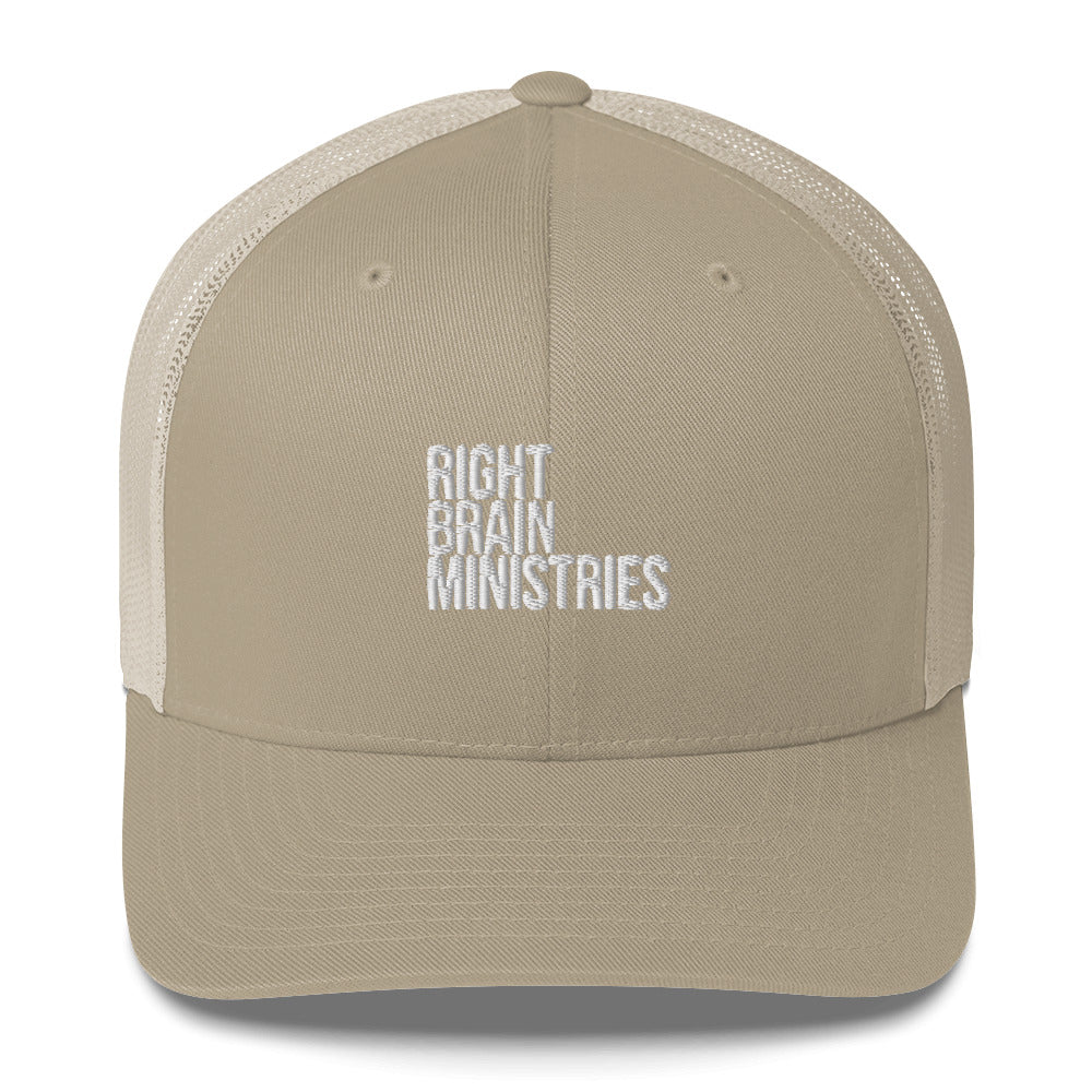 Right Brain Ministries Trucker Cap