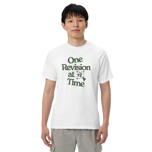 Unisex garment-dyed heavyweight t-shirt
